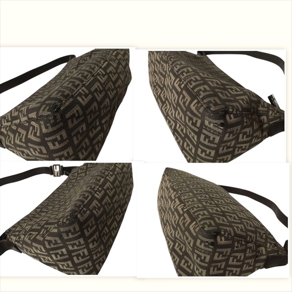 Fendi Monogram Brown Shoulder Bag - Picture 5 of 16